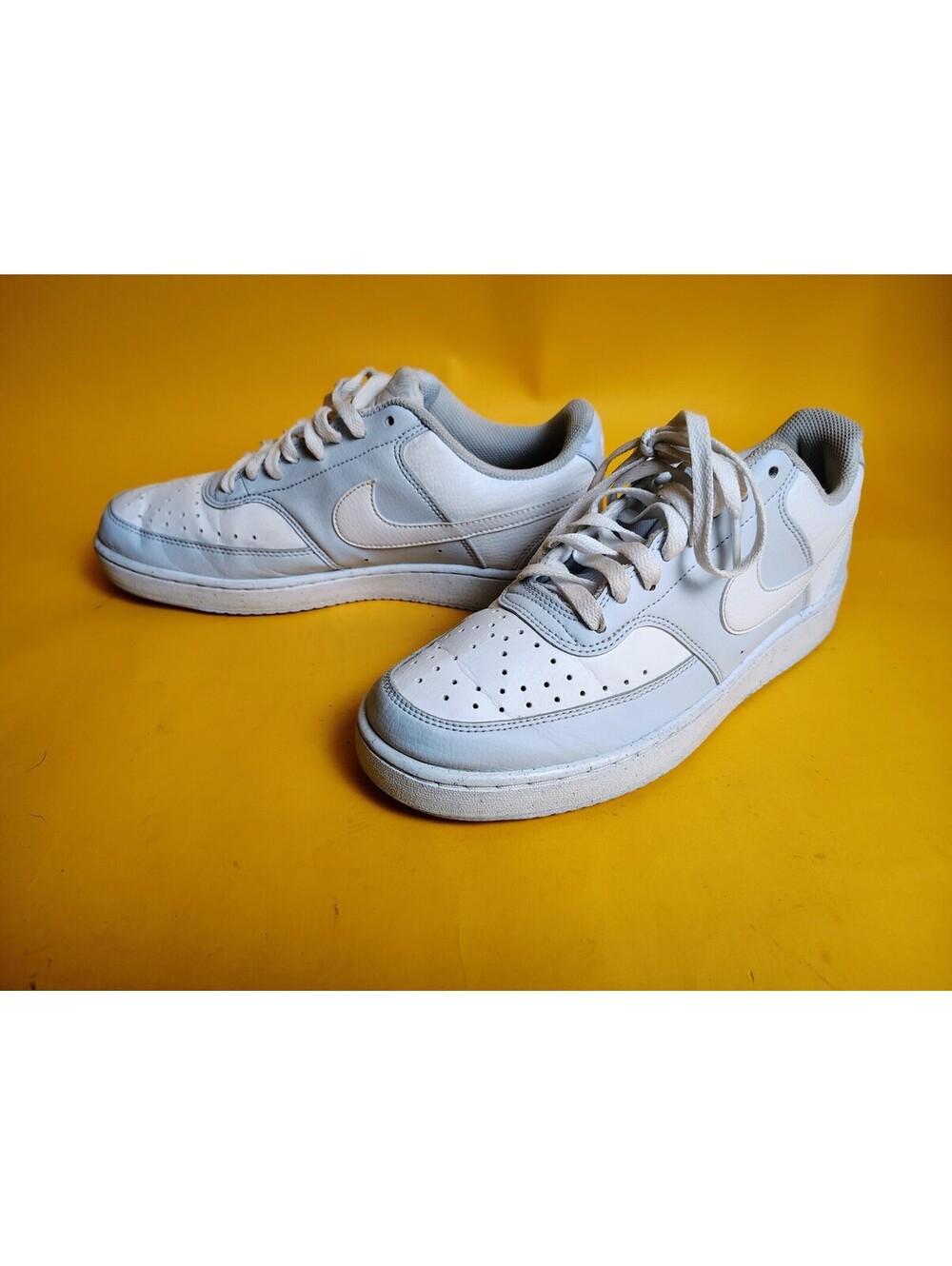 Nike Court Vision Low NN Football Grey White DH3158-004 Women's Size 9.5 Used